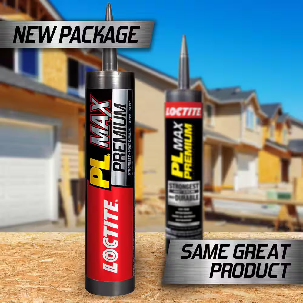 PL Premium Max 9 Oz. SMP Construction Adhesive Grey Cartridge