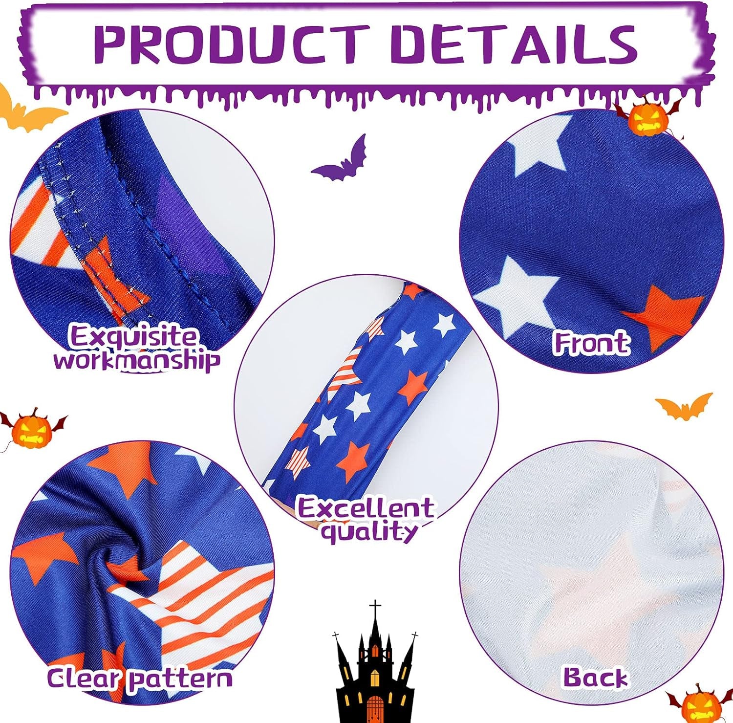6 Pieces Holiday Dog Shirt Halloween Dog Clothes Thanksgiving Pet Clothes Seasonal Puppy Festival Vests Pet Shirts for Christmas(M (Fit 5-7Lbs))