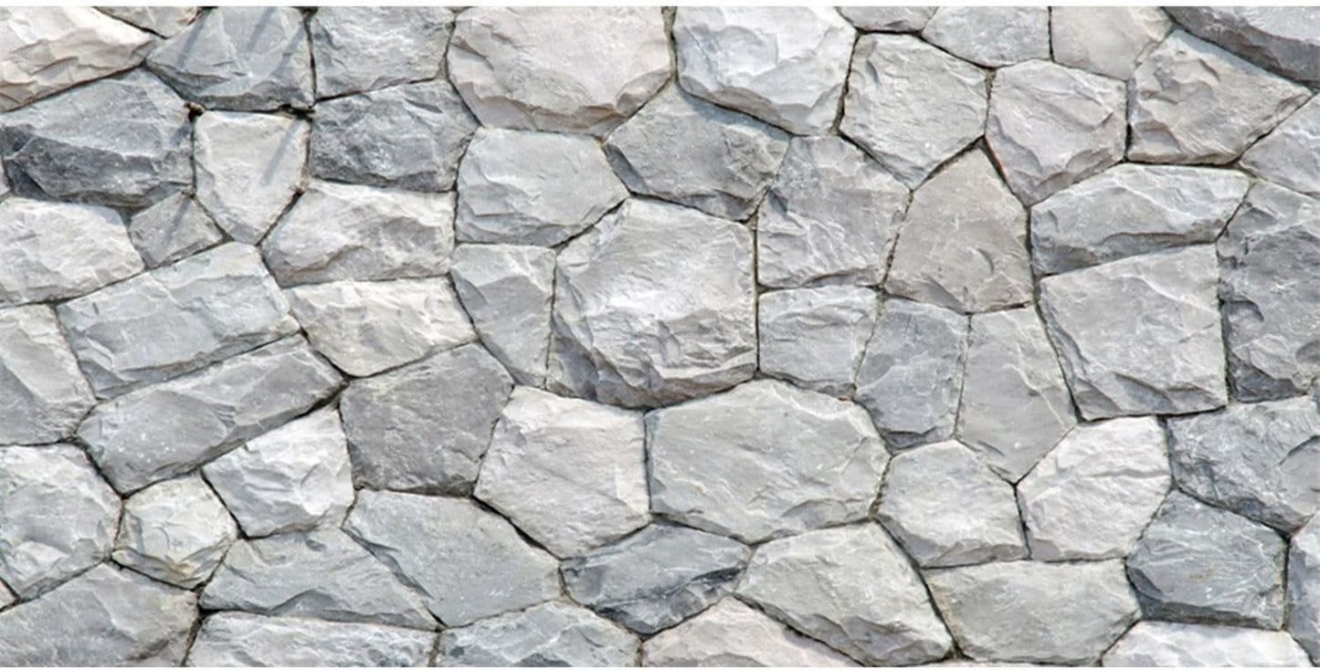 30X18 Inches White Stone Aquarium Background Rocky Fish Tank Background Rock Terrarium Background Durable Polyester Background