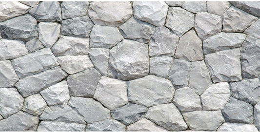 30X18 Inches White Stone Aquarium Background Rocky Fish Tank Background Rock Terrarium Background Durable Polyester Background