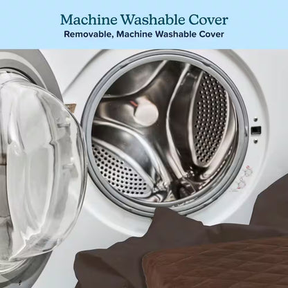 Large Chocolate Waterproof Pet Bed