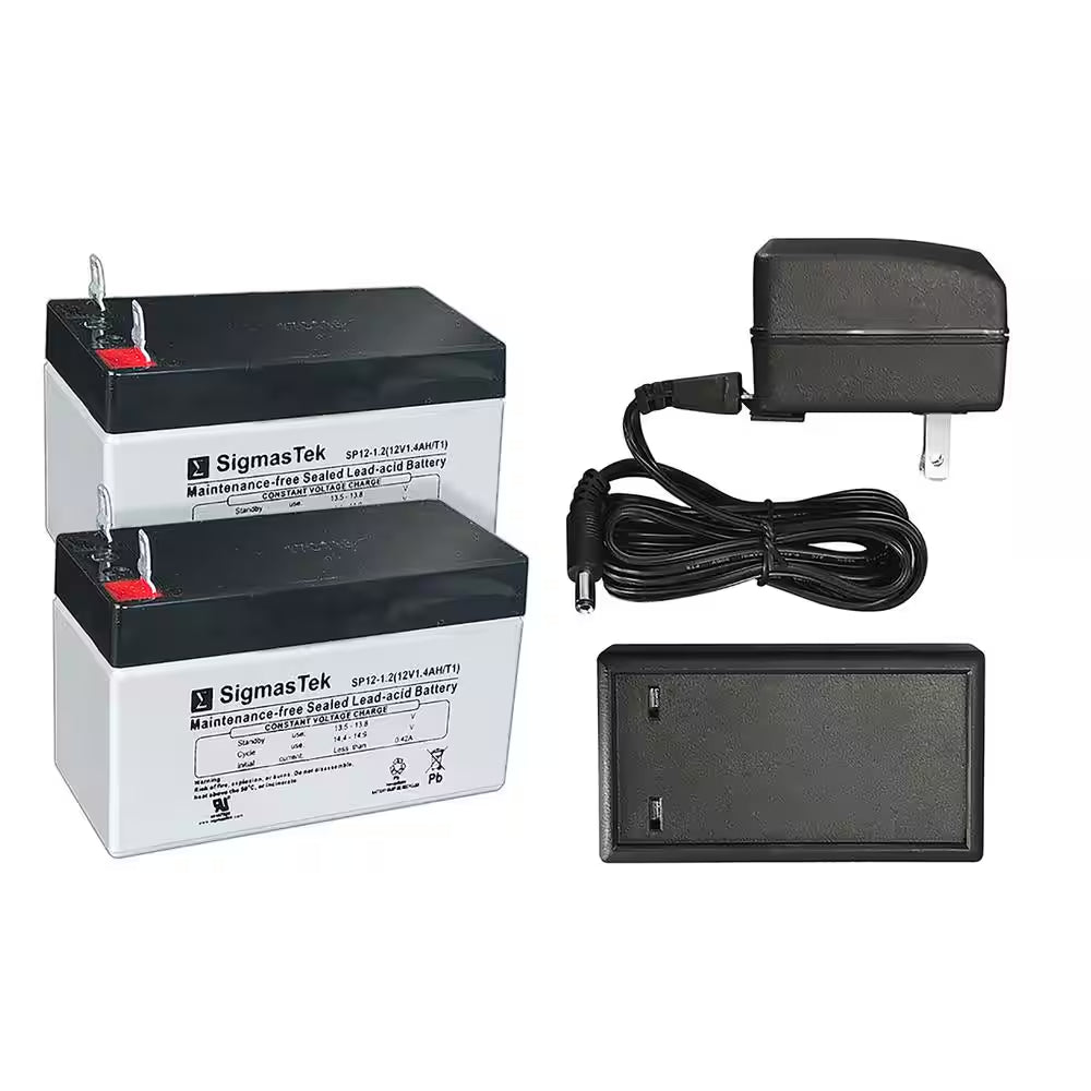 2-Battery Charger Kit for Fully Automatic  Doors
