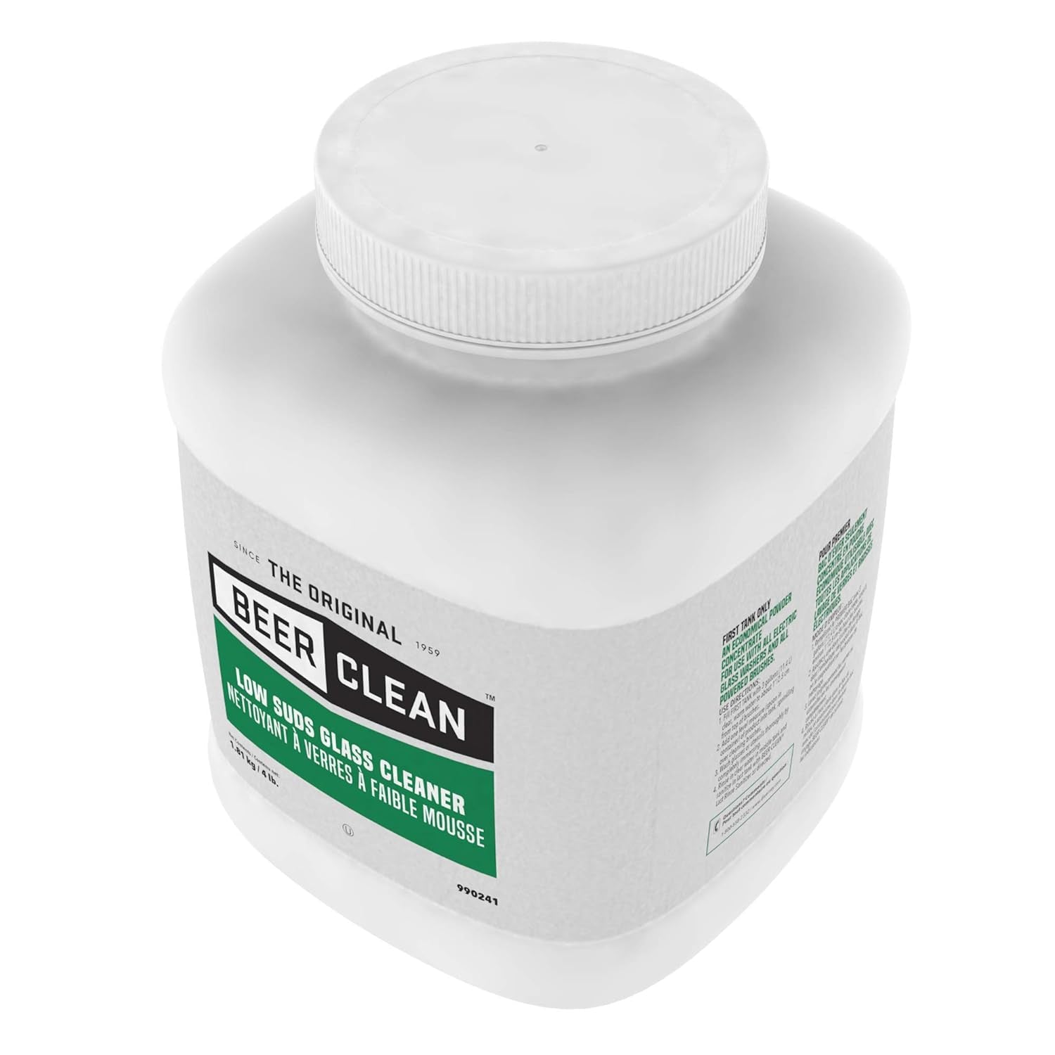 - 990241  Low Suds Glass Cleaner (4-Pound, 2-Pack)