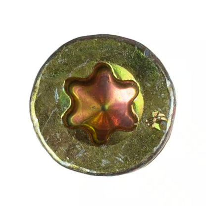 #10 X 3-In T25, Flat Head, Strong-Drive CSV Construction Screw - Yellow Zinc (210-Pack)