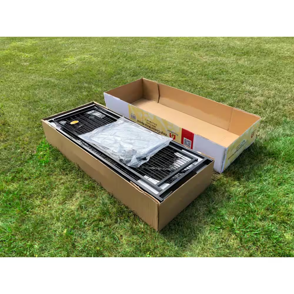 6 Ft. X 4 Ft. X 6 Ft. Welded Wire Dog Fence Kennel Kit