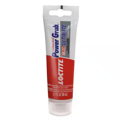 Power Grab Ultimate Instant Grab 2.7 Oz. SMP Construction Adhesive Crystal Clear Tube