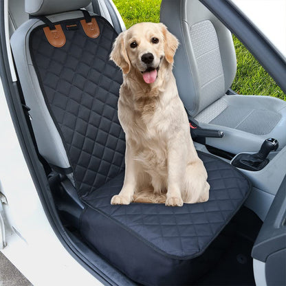 Car Front Seat Covers for Dogs Scratch-Proof Pet Car Seat Cover Non-Slip Car Seat Protector for Dogs Bucket Seat Cover