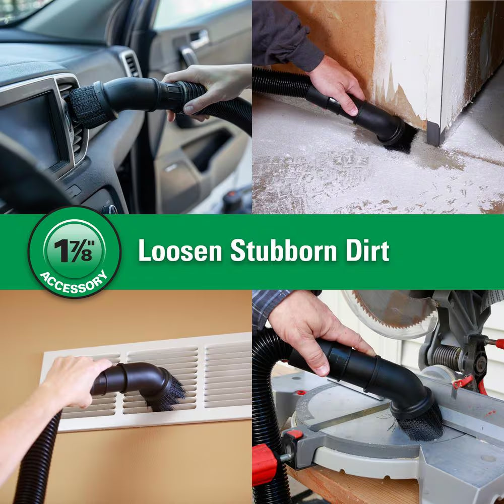 1-7/8 In. VT1701 Dusting Brush Accessory Shop Vacuum Attachment for  Wet Dry Vacs Hoses and Wands