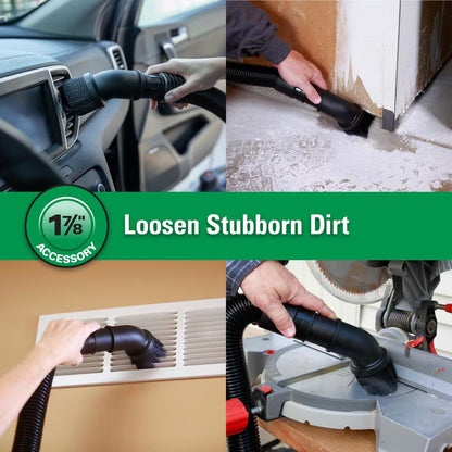 1-7/8 In. VT1701 Dusting Brush Accessory Shop Vacuum Attachment for  Wet Dry Vacs Hoses and Wands