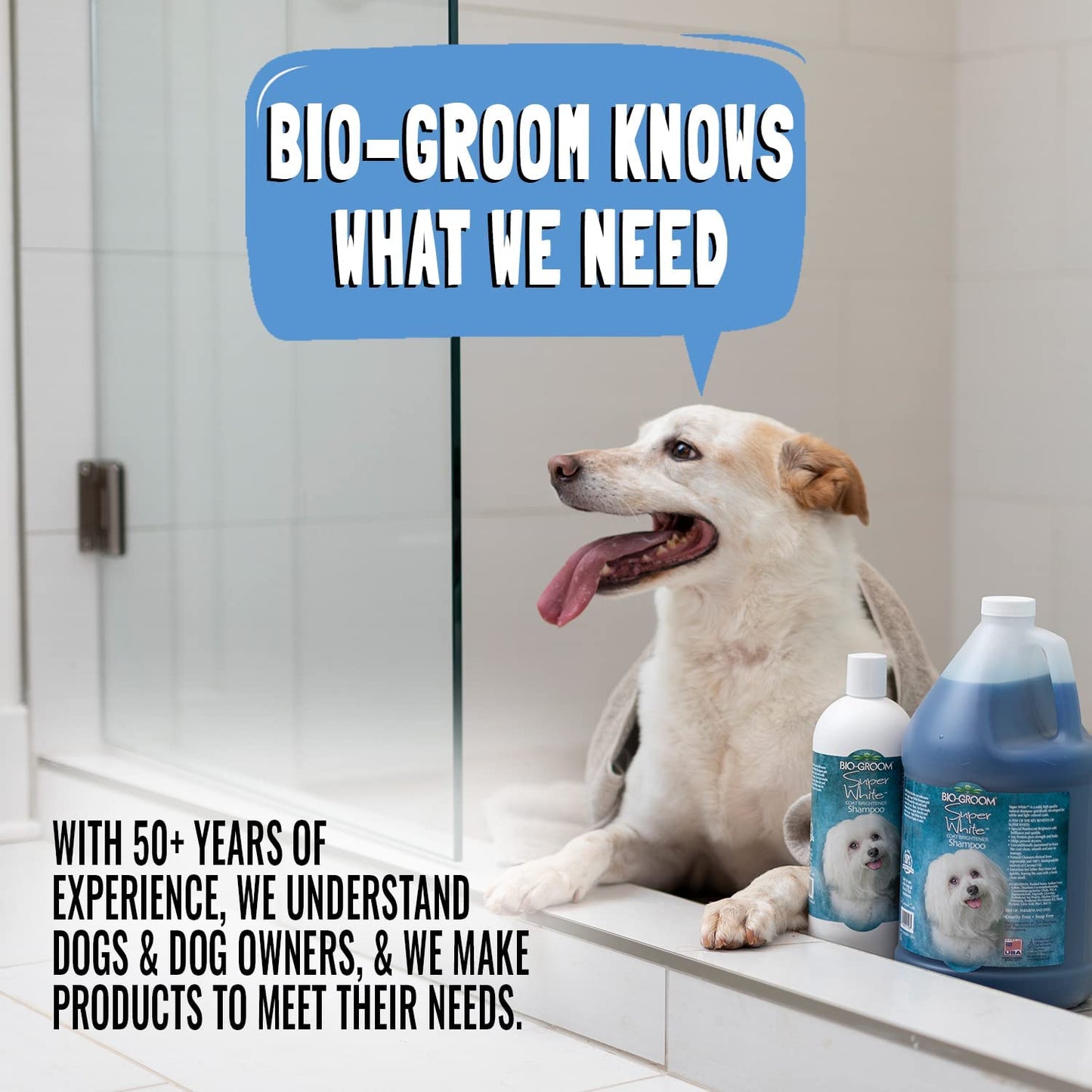 Groom'N Fresh Dog Shampoo - Odor Eliminating, Dog Bathing Supplies, Puppy Wash, Cat & Dog Grooming Supplies, Cruelty-Free, Made in USA, Dog Products - 5 Gallons