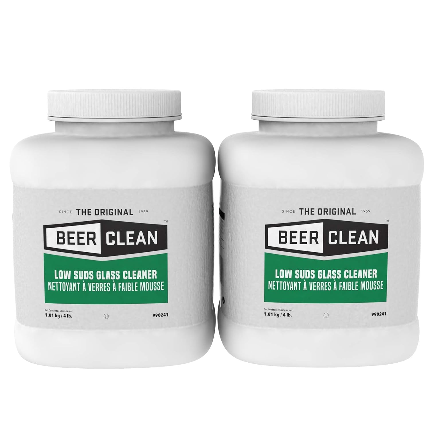 - 990241  Low Suds Glass Cleaner (4-Pound, 2-Pack)