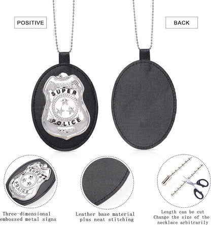 Pet Police Costume Accessory Set Dog Cat Police Hat Badge Sunglasses Pet Police Dress up Kit for Halloween Christmas Cosplay Role Play Fancy Dress (Set-B)