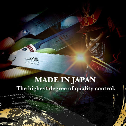 Ryoba Double Edge Saw 7" - Professional Japanese Pullsaw Handsaw Woodworking Tools