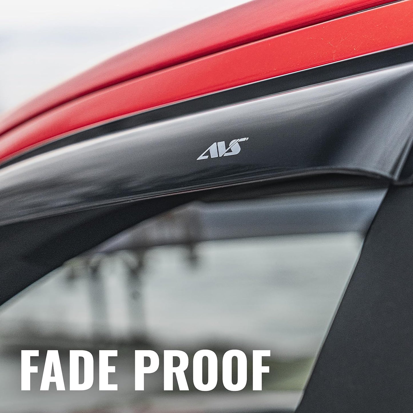 [] outside Mount Rain Guards for 2008 - 2020 Dodge Journey | Window Vent Visors, 4 Pcs. - Smoke | 94072