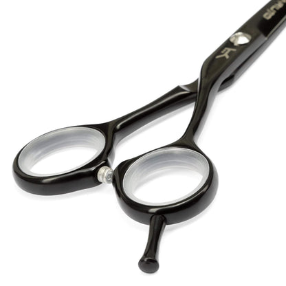 VERY SHARP 5.5 Inch Black Cobalt Professional Hairdressing Barbers Scissors Shears