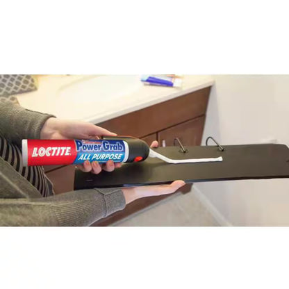 Power Grab All Purpose Instant Grab 7.5 Oz. Latex Construction Adhesive White Pressure Pack