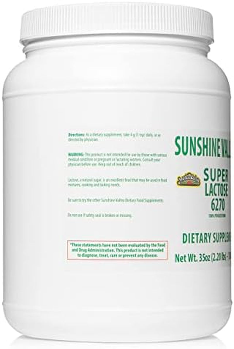 ® Super Lactose Powder Sugar—Natural Food Stabilizer—Lactose Homebrew in Beer Making—Low Carb Sugar Replacement—Healthy Sweeteners Cooking/Baking, Sugar Powder Filler 35 Ounce