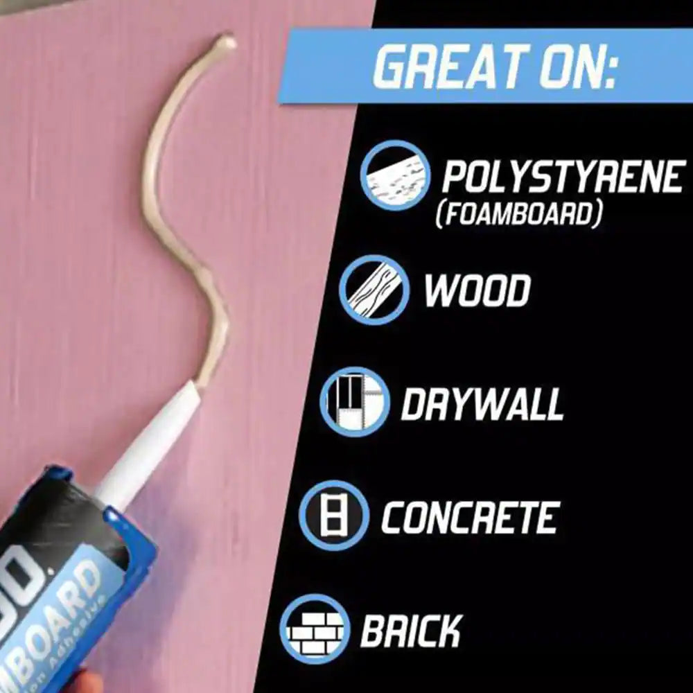 PL 300 Foamboard 10 Oz. Latex Construction Adhesive Blue Cartridge