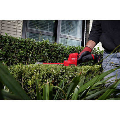 M12 FUEL 8 In. 12V Lithium-Ion Brushless Cordless Hedge Trimmer Kit with 6.0Ah and 4.0Ah Battery and Charger