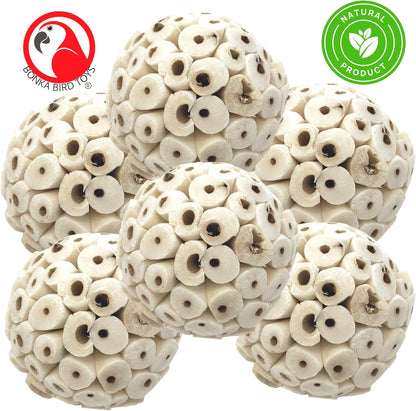2117 Pk6 Sola Atta Balls Foot Talon Craft Part Parrot Bird Toys Conure Parakeet Cockatiel and Similar