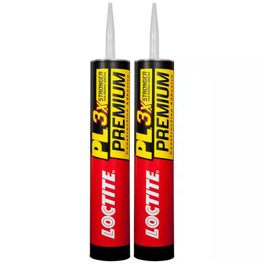 PL Premium 28 Oz. Polyurethane Construction Adhesive (2-Pack)