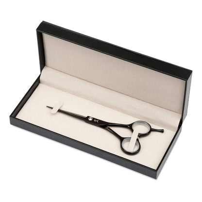 VERY SHARP 5.5 Inch Black Cobalt Professional Hairdressing Barbers Scissors Shears