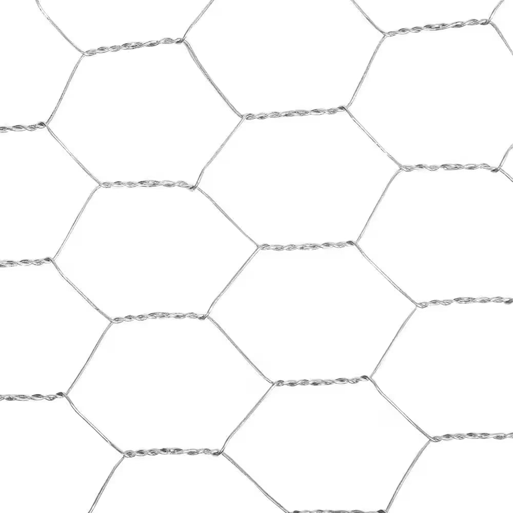 1 In. Mesh 2 Ft. X 50 Ft. 20-Gauge Galvanized Steel Poultry Netting