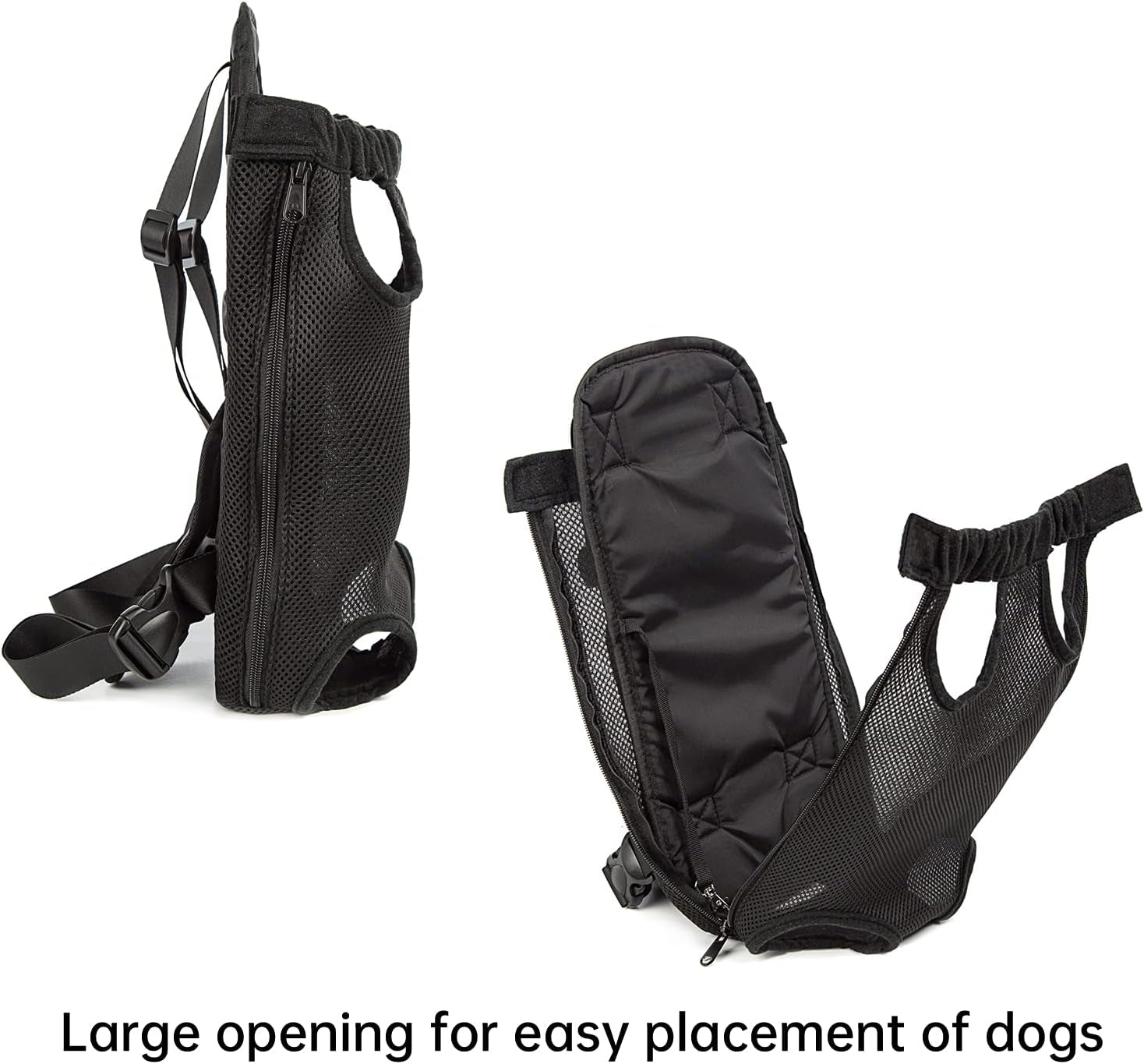Pet Dog Carrier Backpack Legs Out Adjustable Pet Front Cat Backpack Carrier Travel Bag for Traveling Hiking Camping for Small Medium Dogs Cats Puppies