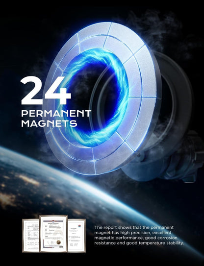 Magnetic Phone Holder for Car, Magsafe Car Mount for Iphone 17 Car Accessories for Men Women Gifts for Christmas [95% Increase Magnet] Car Vent Phone Mount RV Truck Mat Fit GPS Iphone 17 Pro Max