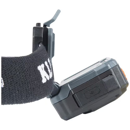 Rechargeable Light Array LED Headlamp with Adjustable Fabric Strap, 260 Lumens, 2 Modes