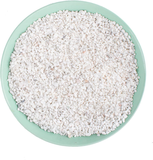 6Mm-8Mm White Gravel Succulents and Cactus Bonsai DIY Projects Rocks White Onyx Plant Rocks Garden Outdoor Indoor Gravel for DIY Fairy Gardening Top Dressing-3Lb