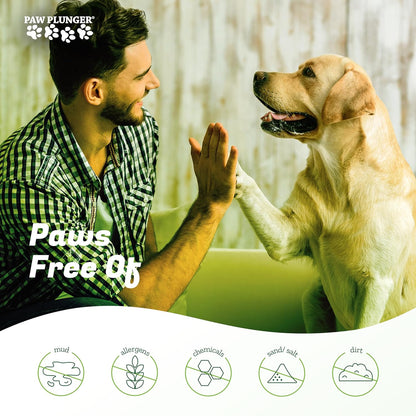 – Dog Paw Cleaner - Puppy Essentials - Portable Dirty Paw Washer - Ideal for Small Dogs - Pink