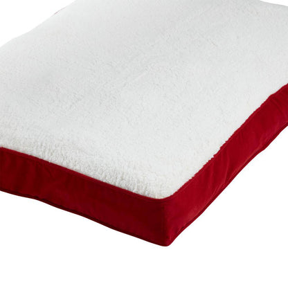 Daisy Deluxe Large Crimson Orthopedic Pet Bed