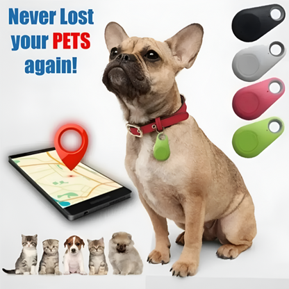 Mini Dog GPS Bluetooth 5.0 Tracker Anti-Lost Device round Anti-Lost Device Pet Kids Bag Wallet Tracking Smart Finder Locator